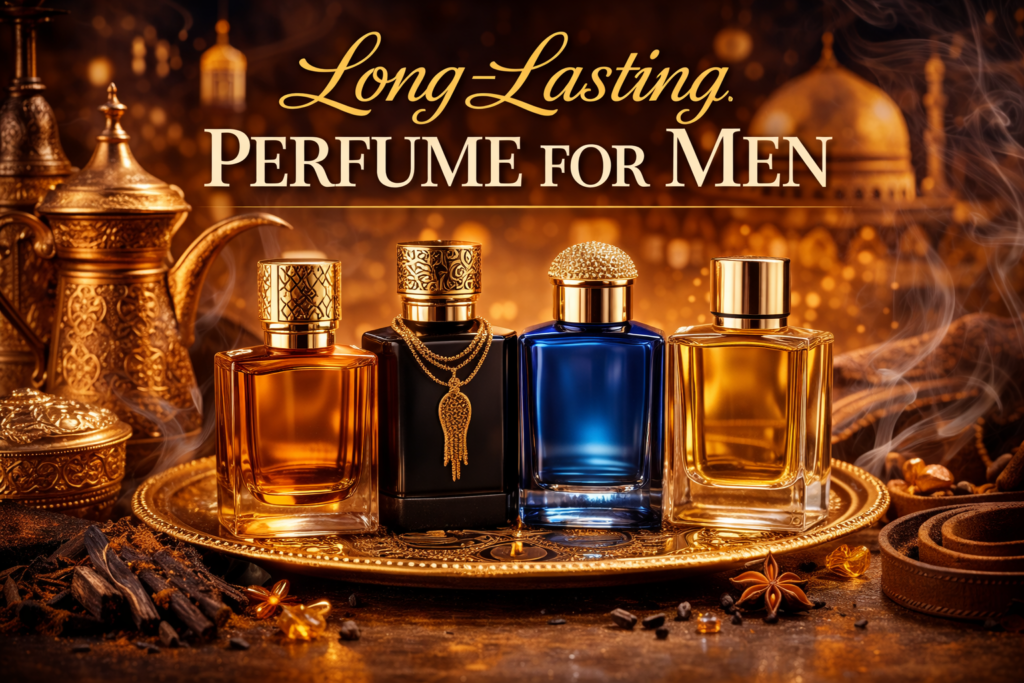 Long-lasting perfume for men